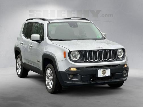 Glacier Metallic 2016 Jeep Renegade Latitude