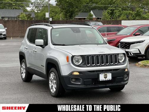 Glacier Metallic 2016 Jeep Renegade Latitude