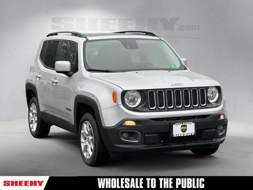 Glacier Metallic 2016 Jeep Renegade Latitude