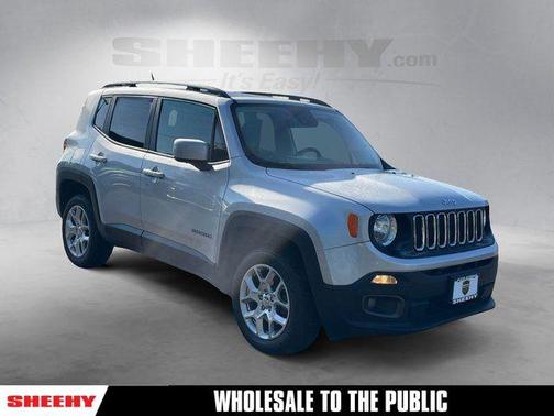 Glacier Metallic 2016 Jeep Renegade Latitude