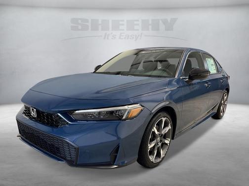 Blue Lagoon Pearl 2026 Honda Civic Hybrid Sport Touring Sedan