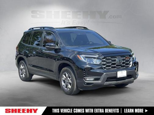 Crystal Black Pearl 2023 Honda Passport AWD TrailSport