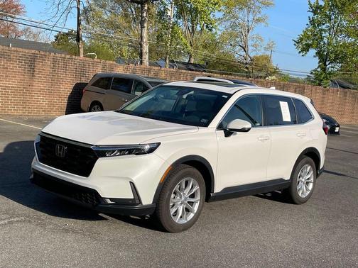 Platinum White Pearl 2024 Honda CR-V EX-L AWD