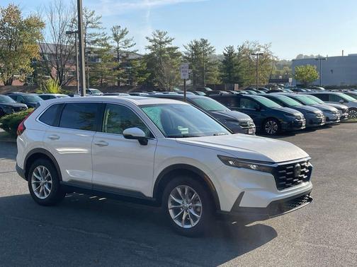 Platinum White Pearl 2024 Honda CR-V EX-L AWD