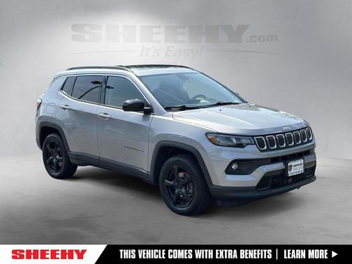 Billet Silver Metallic Clearcoat 2022 Jeep Compass Latitude