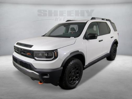 Platinum White Pearl 2026 Honda Passport AWD TrailSport Blackout