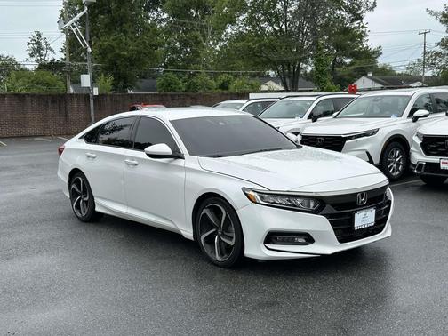 Platinum White Pearl 2020 Honda Accord Sport 1.5T