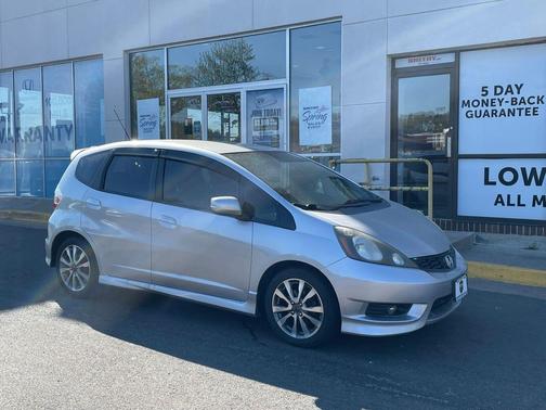 Alabaster Silver Metallic 2012 Honda Fit Sport