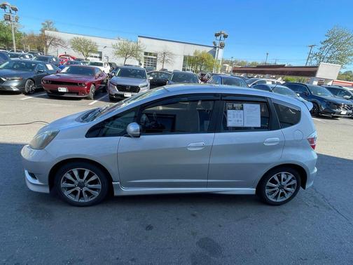 Alabaster Silver Metallic 2012 Honda Fit Sport