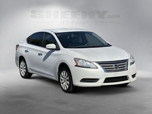 Aspen White 2014 Nissan Sentra S
