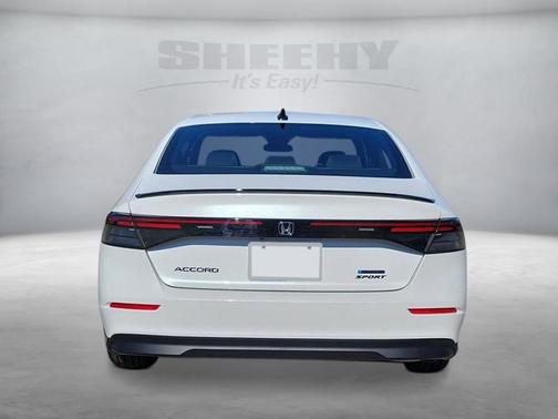 Platinum White Pearl 2026 Honda Accord Hybrid Sport