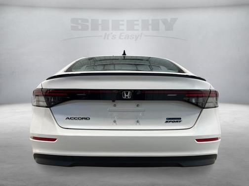 Platinum White Pearl 2026 Honda Accord Hybrid Sport