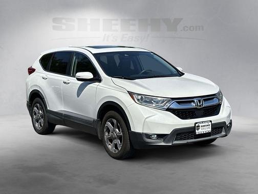 Platinum White Pearl 2019 Honda CR-V EX