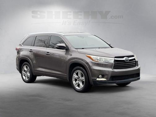 Predawn Gray Mica 2016 Toyota Highlander Limited Platinum