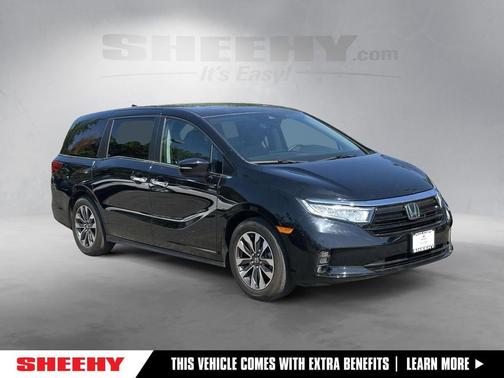 Crystal Black Pearl 2023 Honda Odyssey EX-L