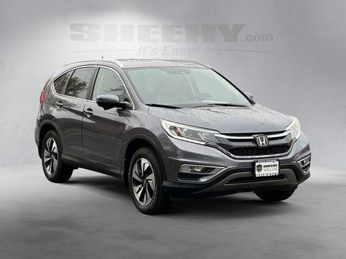Gray 2015 Honda CR-V Touring