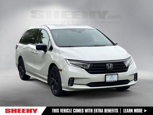 Platinum White Pearl 2023 Honda Odyssey Sport