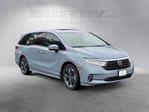 Gray 2024 Honda Odyssey Elite