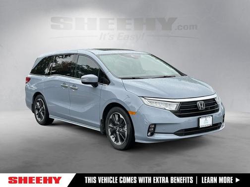 Gray 2024 Honda Odyssey Elite