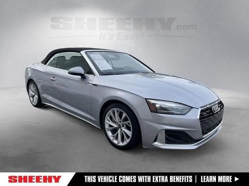 Florett Silver Metallic/Black Roof 2022 Audi A5 45 Premium