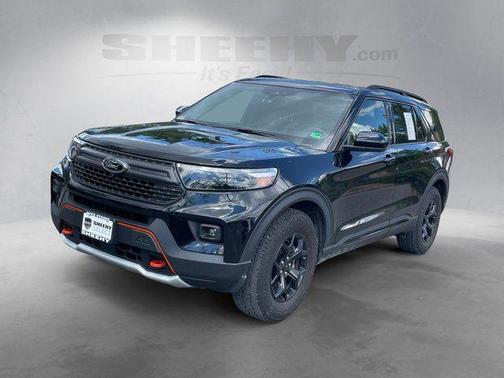 AGATE BLACK METALLIC 2023 Ford Explorer Timberline
