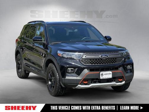 AGATE BLACK METALLIC 2023 Ford Explorer Timberline