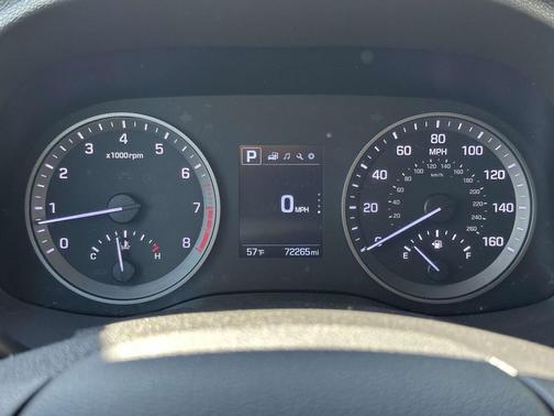 Caribbean Blue 2017 Hyundai TUCSON SE