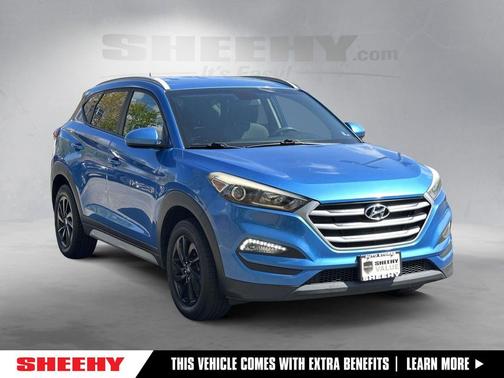 Caribbean Blue 2017 Hyundai TUCSON SE