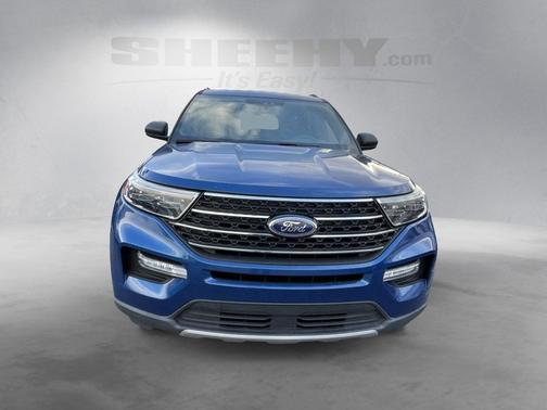 ATLAS BLUE METALLIC 2020 Ford Explorer XLT