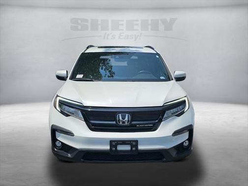 Platinum White Pearl 2021 Honda Pilot AWD Black Edition