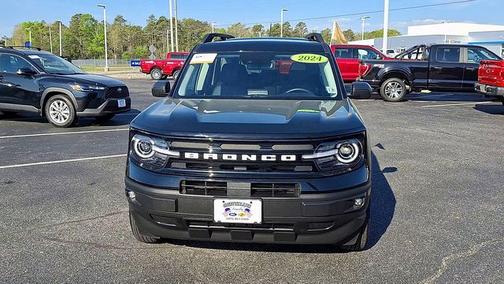 SHADOW BLACK 2024 Ford Bronco Sport OUTER BANKS