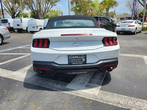 Oxford White 2024 Ford Mustang EcoBoost Convertible