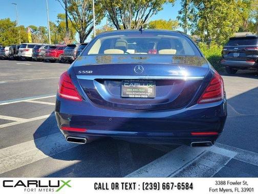 2015 Mercedes-Benz S-Class 4dr Sdn S 550 RWD