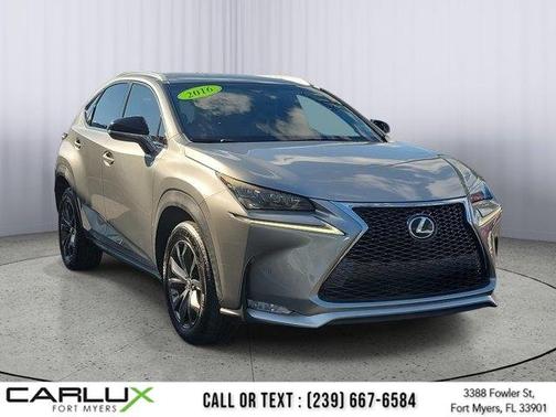 Atomic Silver 2016 Lexus NX 200t FWD 4dr F Sport