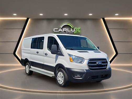 Oxford White 2020 Ford Transit-250 T-250 148" Low Rf 9070 GVWR RWD