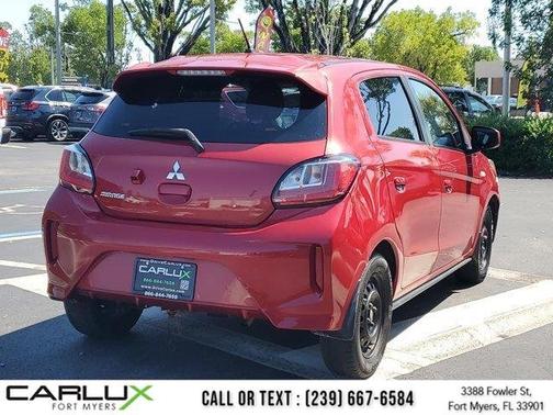 Wine Red Metallic 2021 Mitsubishi Mirage LE CVT