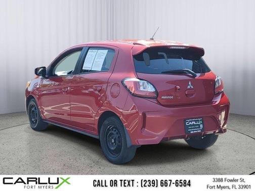 Wine Red Metallic 2021 Mitsubishi Mirage LE CVT
