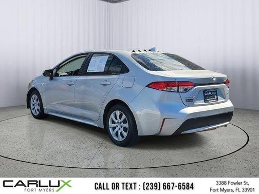Classic Silver Metallic 2021 Toyota Corolla LE CVT (Natl)