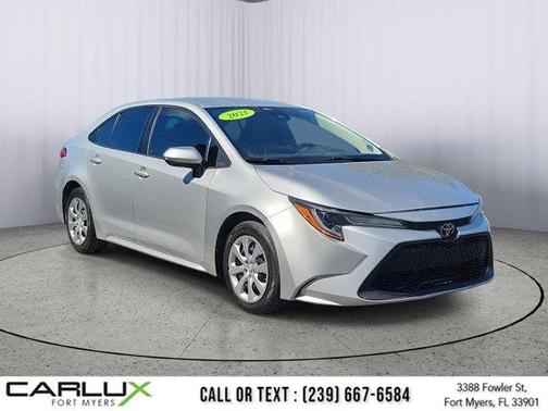 Classic Silver Metallic 2021 Toyota Corolla LE CVT (Natl)