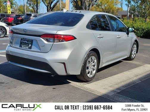 Classic Silver Metallic 2021 Toyota Corolla LE CVT (Natl)