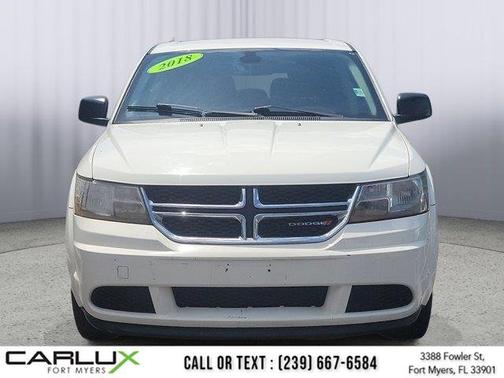 Vice White 2018 Dodge Journey SE FWD