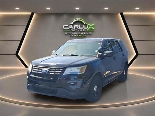 Blue Jeans Metallic 2017 Ford Utility Police Interceptor AWD