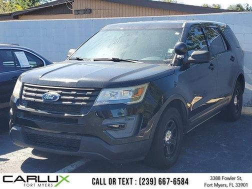 Blue Jeans Metallic 2017 Ford Utility Police Interceptor AWD