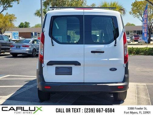 Frozen White 2019 Ford Transit Connect XL