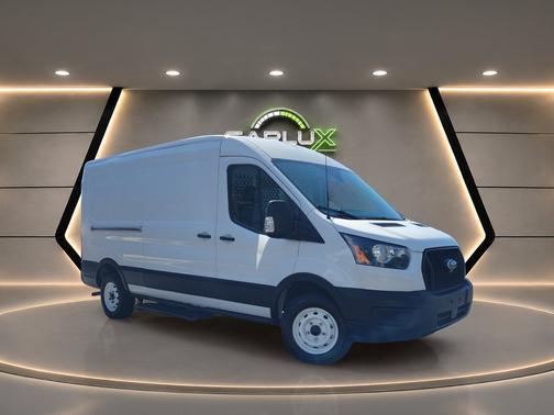 Oxford White 2021 Ford Transit-150 T-150 148" Med Rf 8670 GVWR RWD