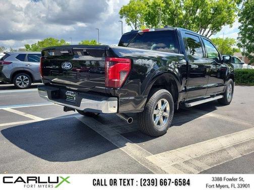 Agate Black Metallic 2024 Ford F-150 XLT