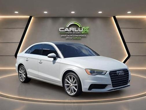Glacier White Metallic 2015 Audi A3 4dr Sdn quattro 2.0T Premium Plus