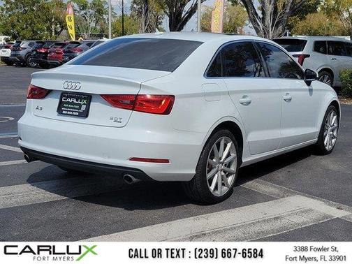 Glacier White Metallic 2015 Audi A3 4dr Sdn quattro 2.0T Premium Plus