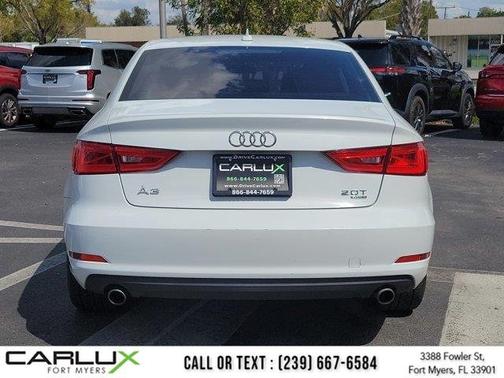 Glacier White Metallic 2015 Audi A3 4dr Sdn quattro 2.0T Premium Plus