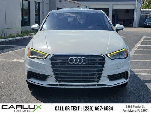 Glacier White Metallic 2015 Audi A3 4dr Sdn quattro 2.0T Premium Plus